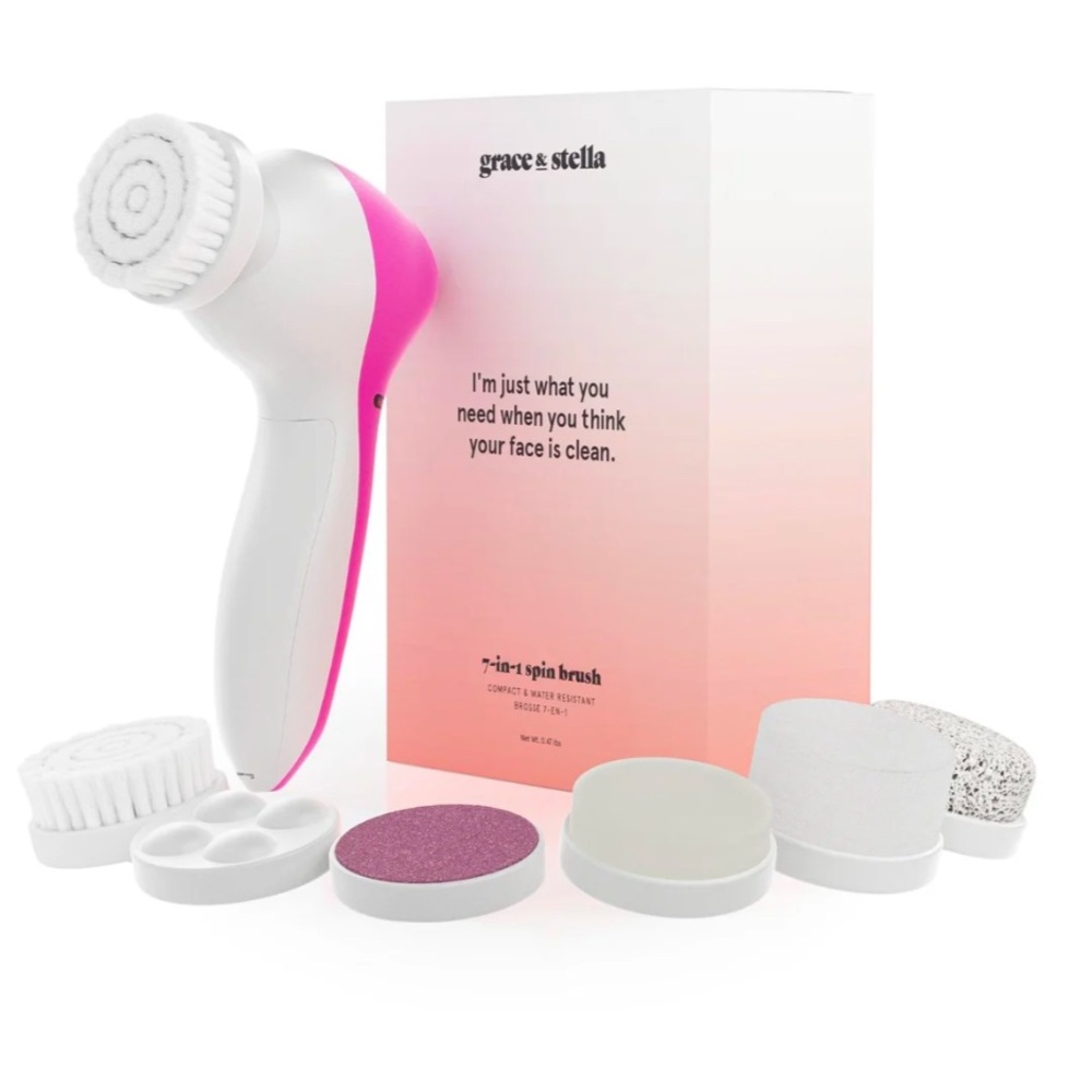 Grace & Stella Cult Fave 7-in-1 Spin Brush